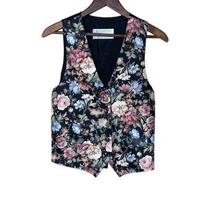 Carol Antone Collection Floral Vest
